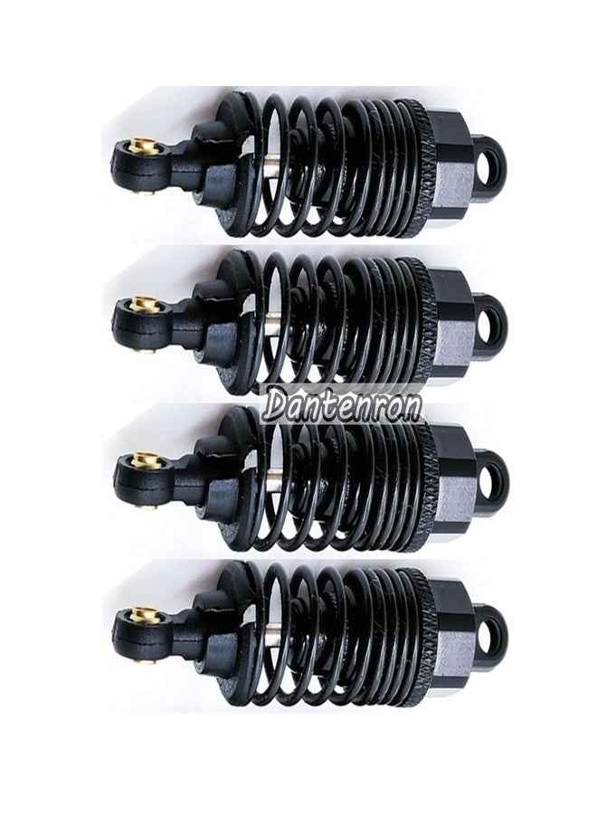 Dantenron 4Pack RC Car 102004 Adjustable Shock Absorber Damper Upgrade Parts Replacement Accessory 68mm For 1/10 RC On Road Drift Rally Car HSP 94102 94122 HPI Losi Axial Tamiya Redcat (Black) - Image 5